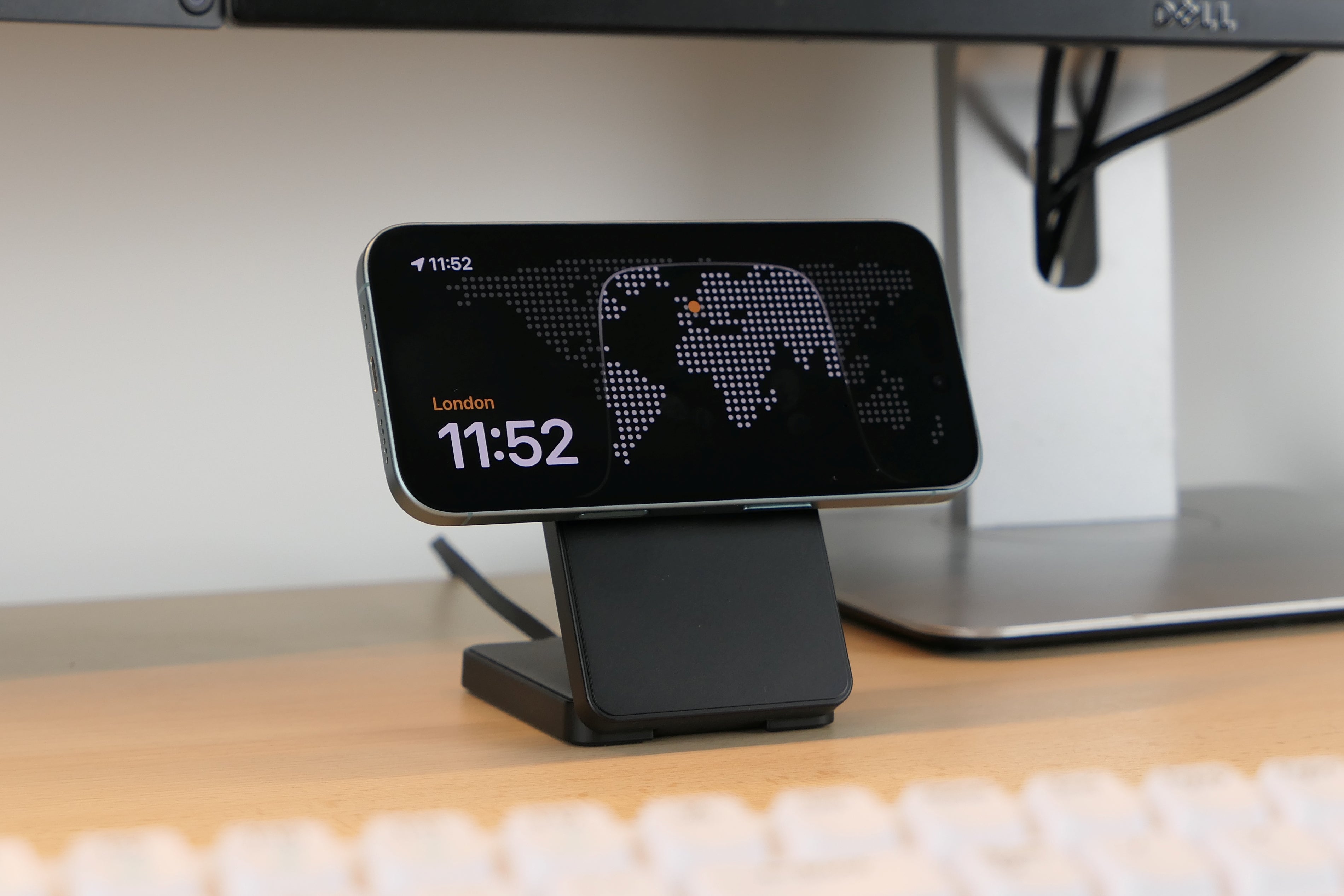 Load video: FoldMag Magnetic Phone Charger Stand