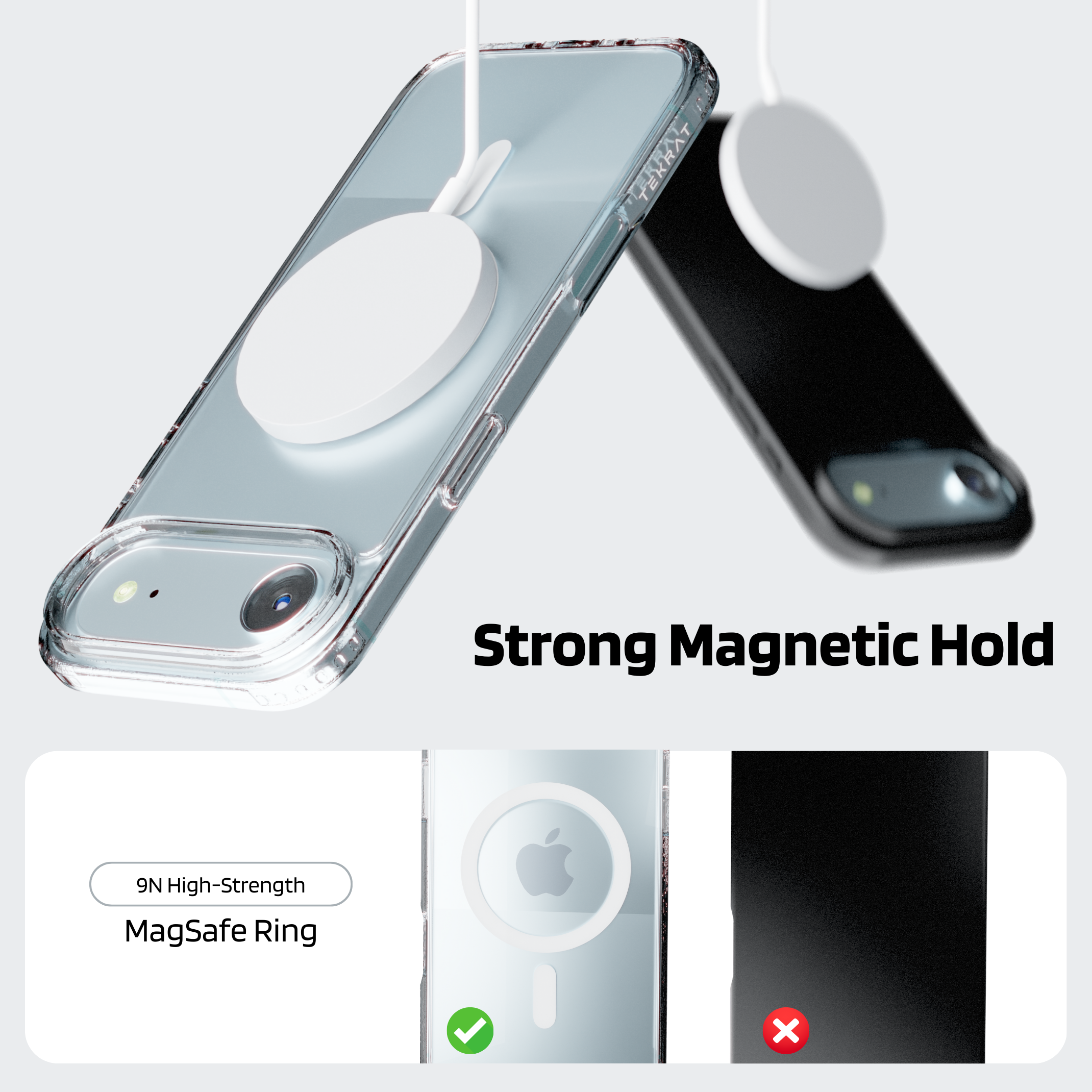 MagFit Clear iPhone 17 Series Case with MagSafe