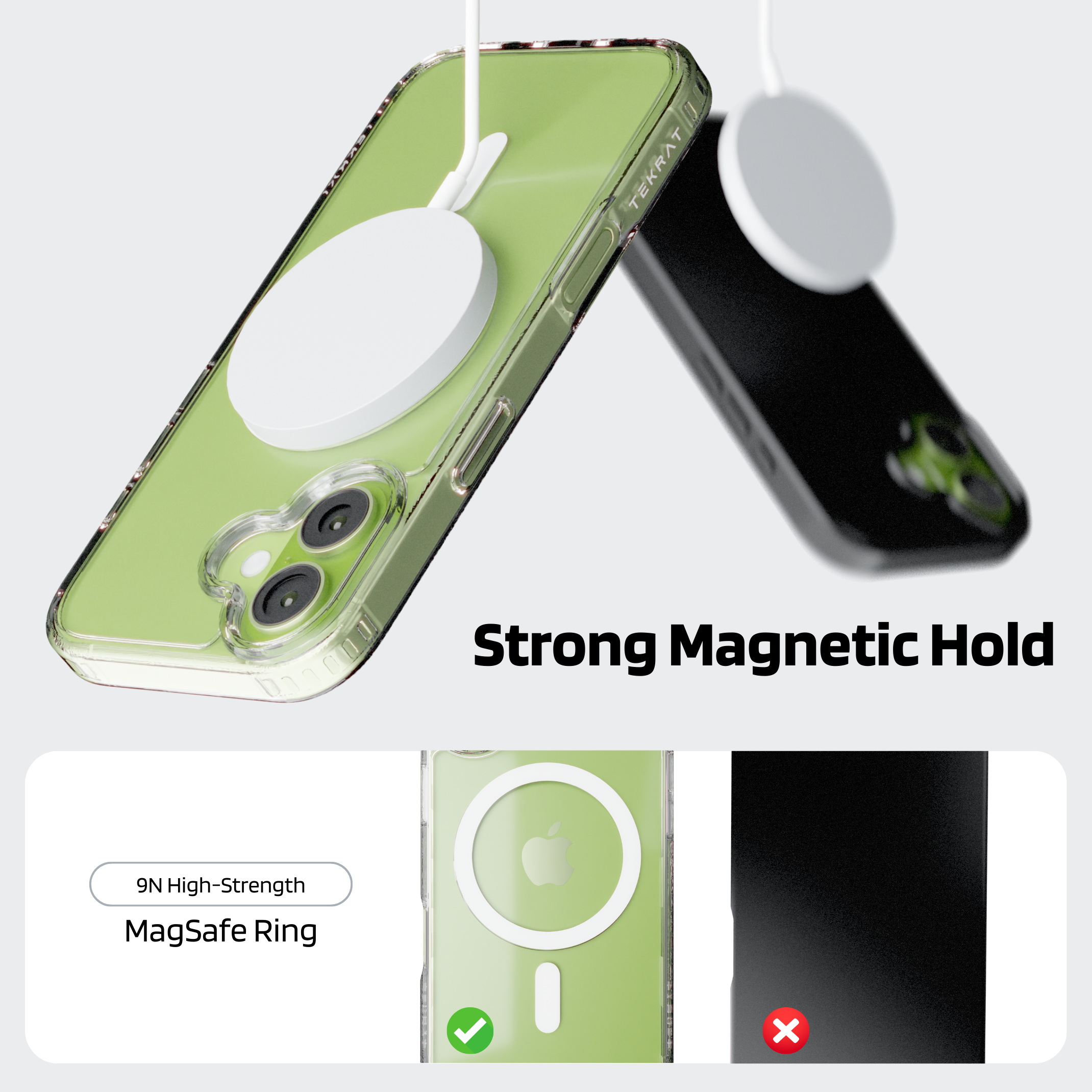 MagFit Clear iPhone 17 Series Case with MagSafe