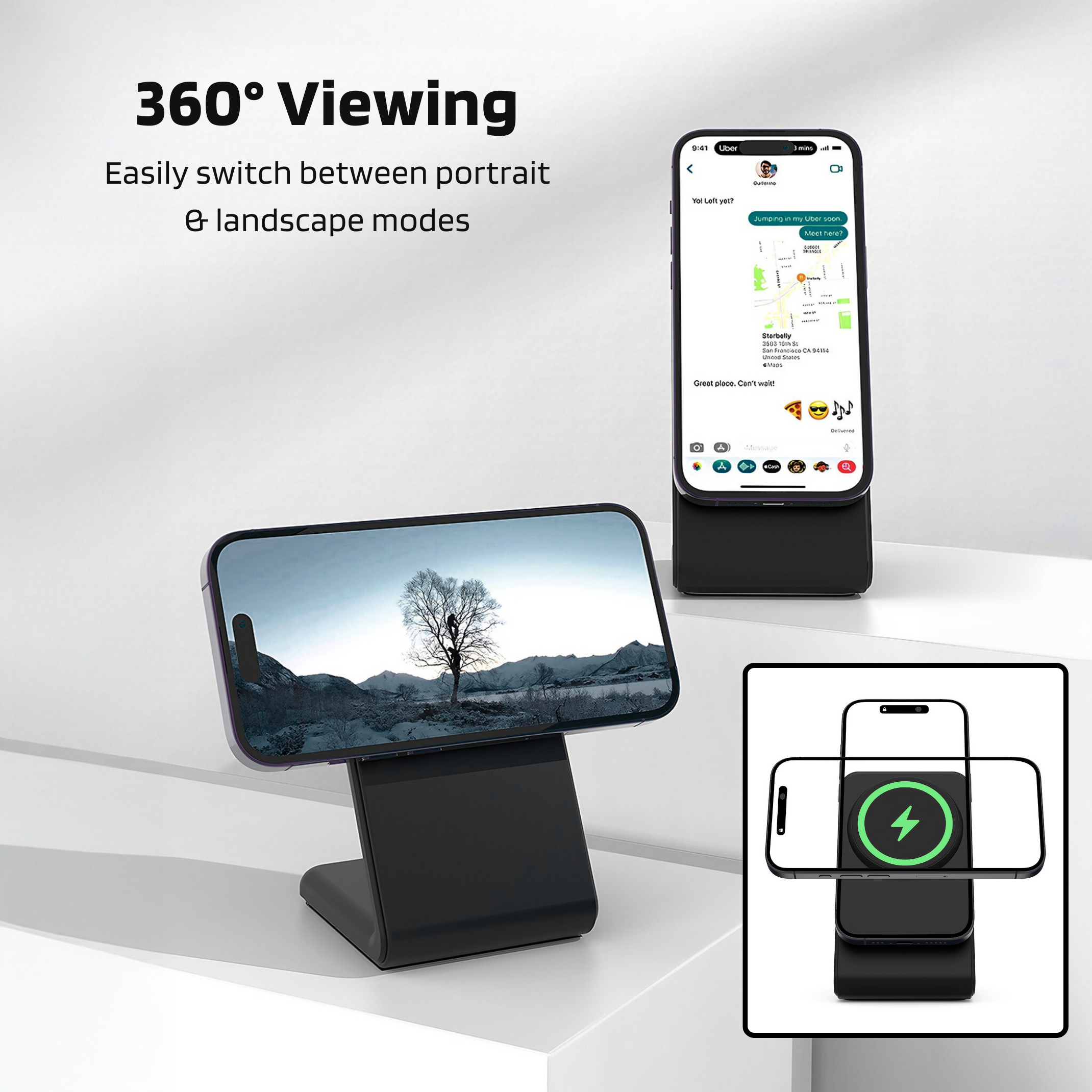 Magnetic Wireless Charger Stand
