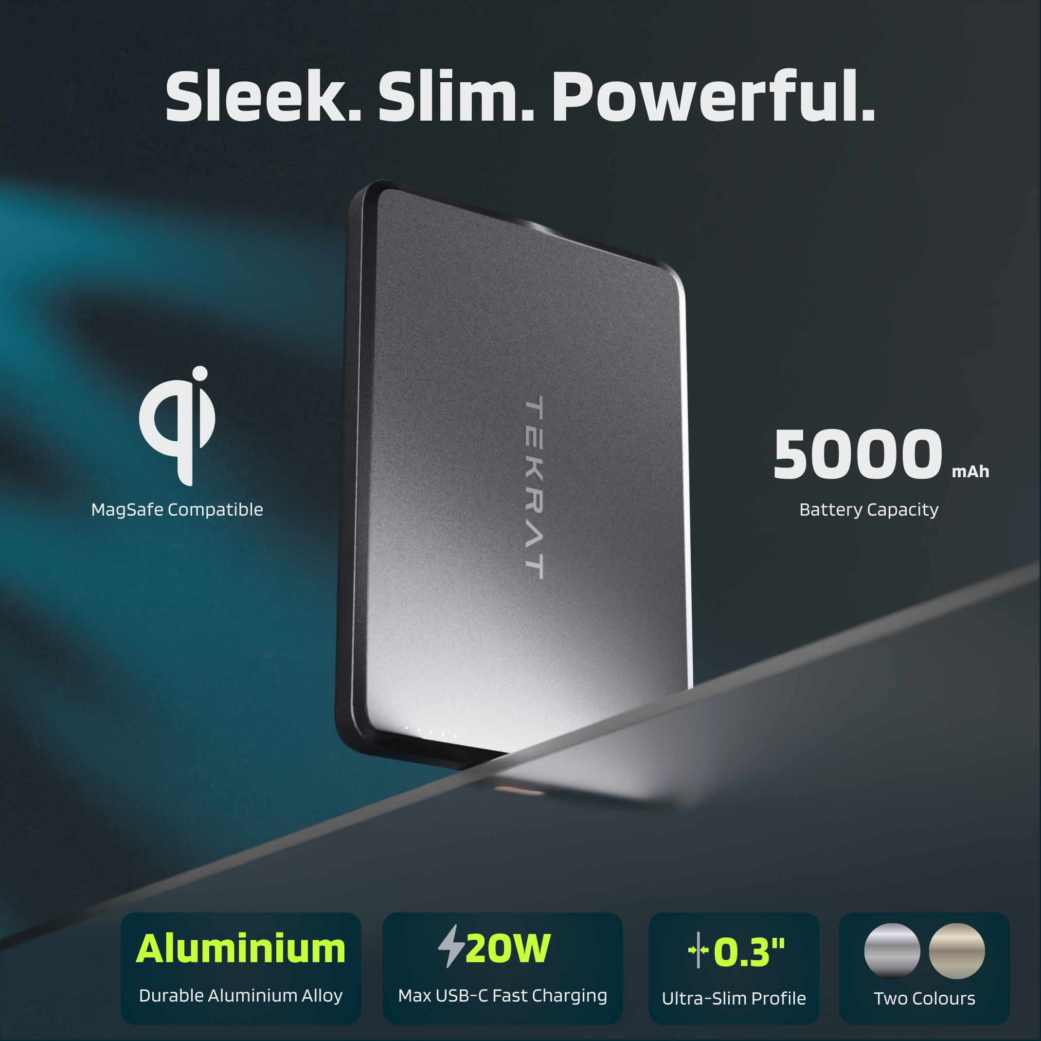 MagVo 5000 Magnetic Power Bank