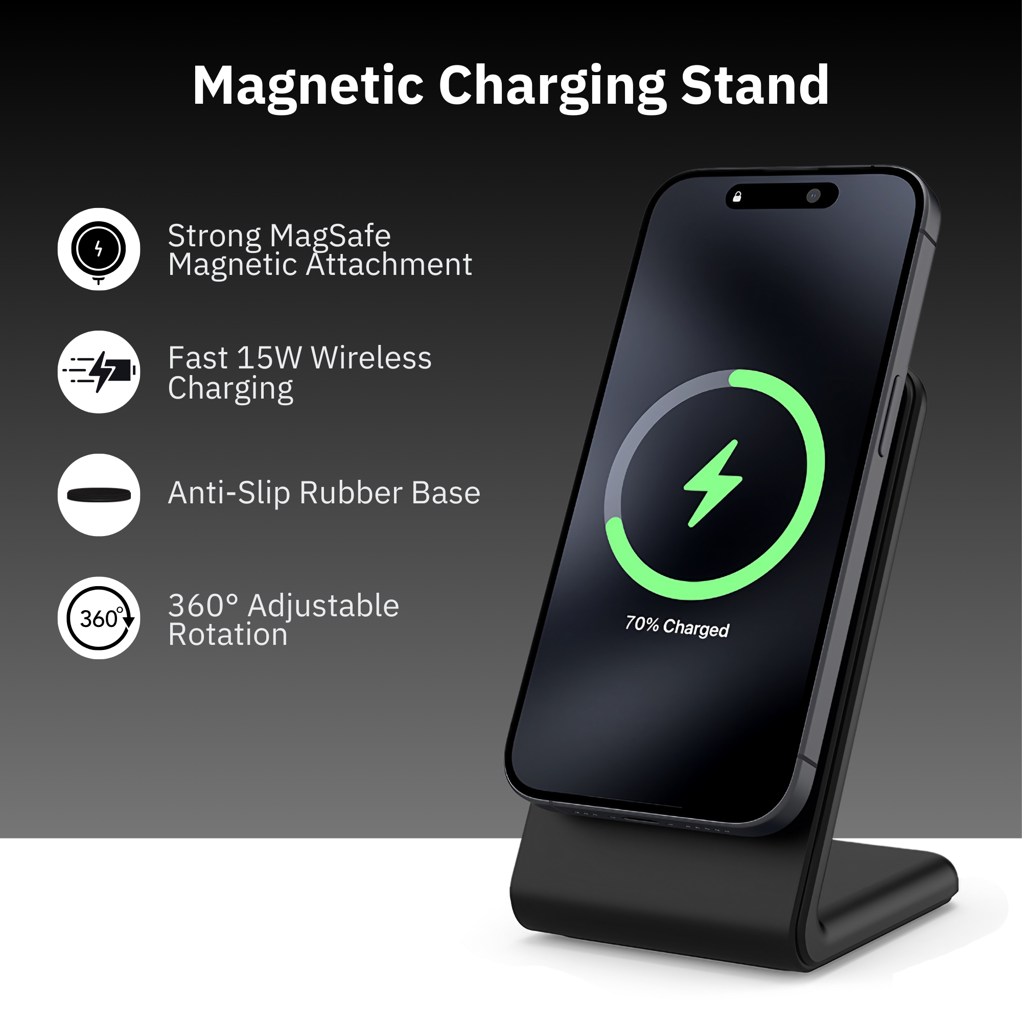 Magnetic Wireless Charger Stand