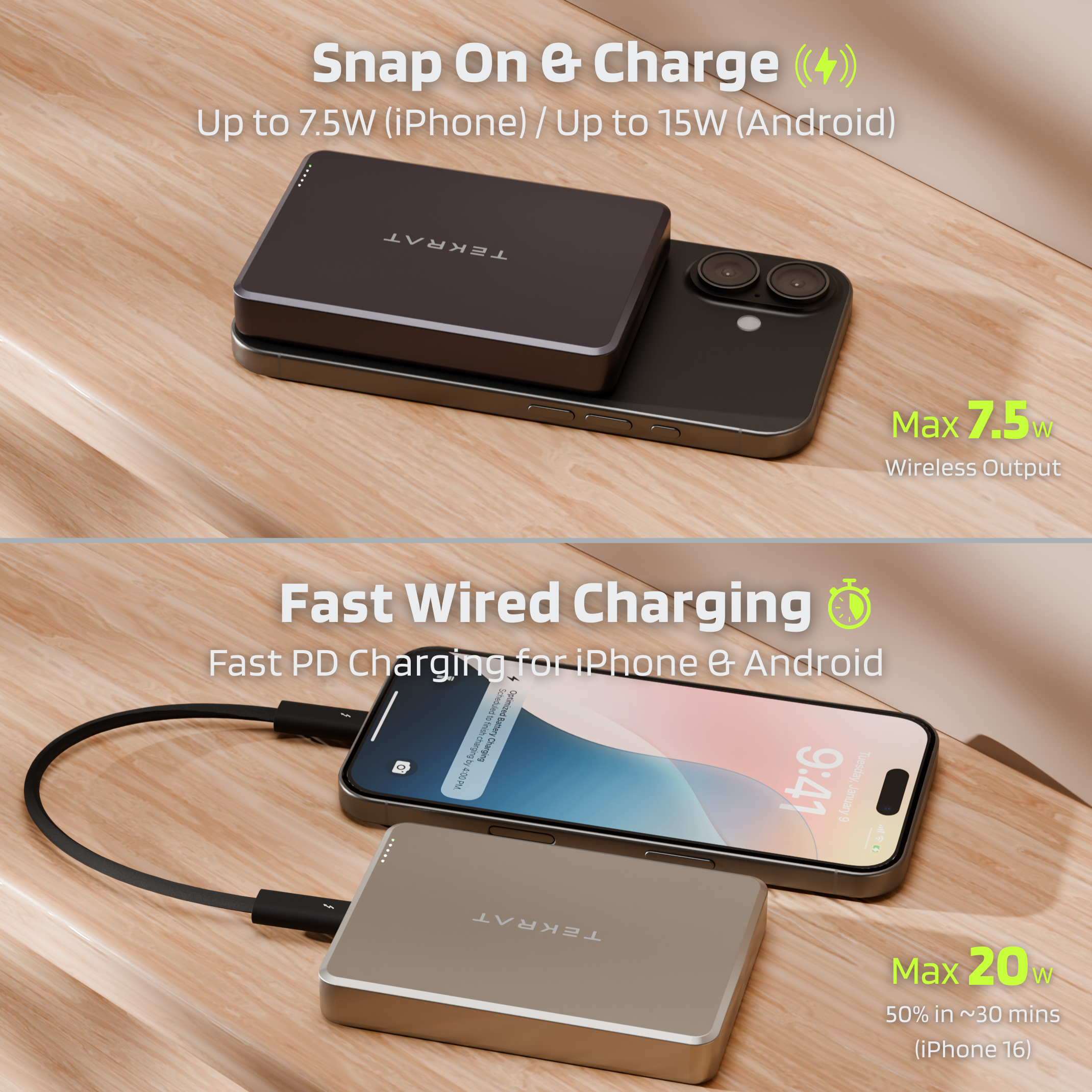 MagVo 10000 Magnetic Power Bank