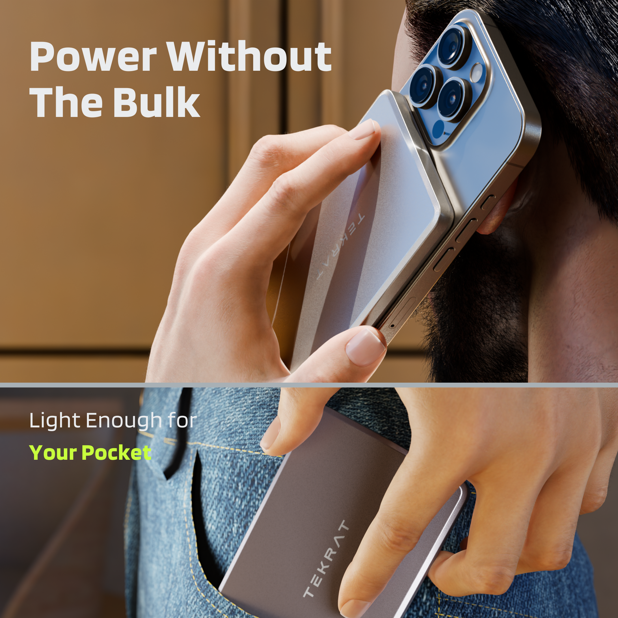 MagVo 5000 Magnetic Power Bank