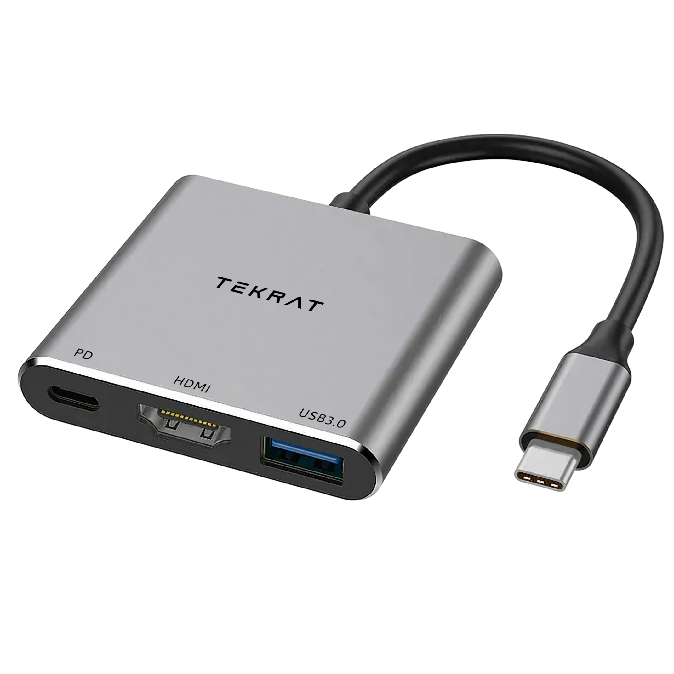 3-in-1 USB C Hub Multiport Adapter
