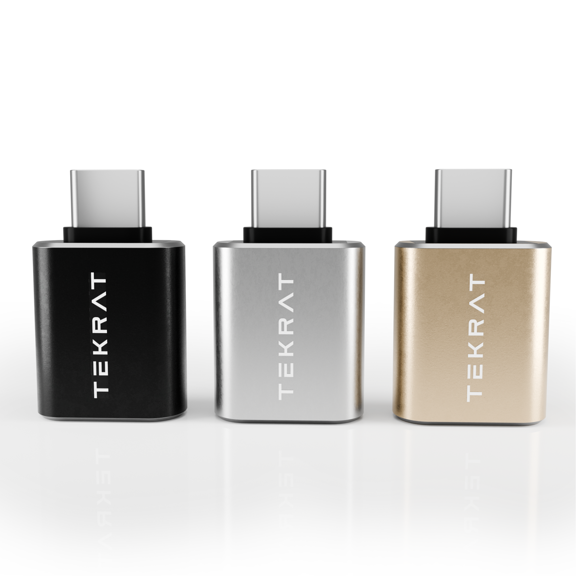 USB-A to USB-C Adapter [3 Pack]