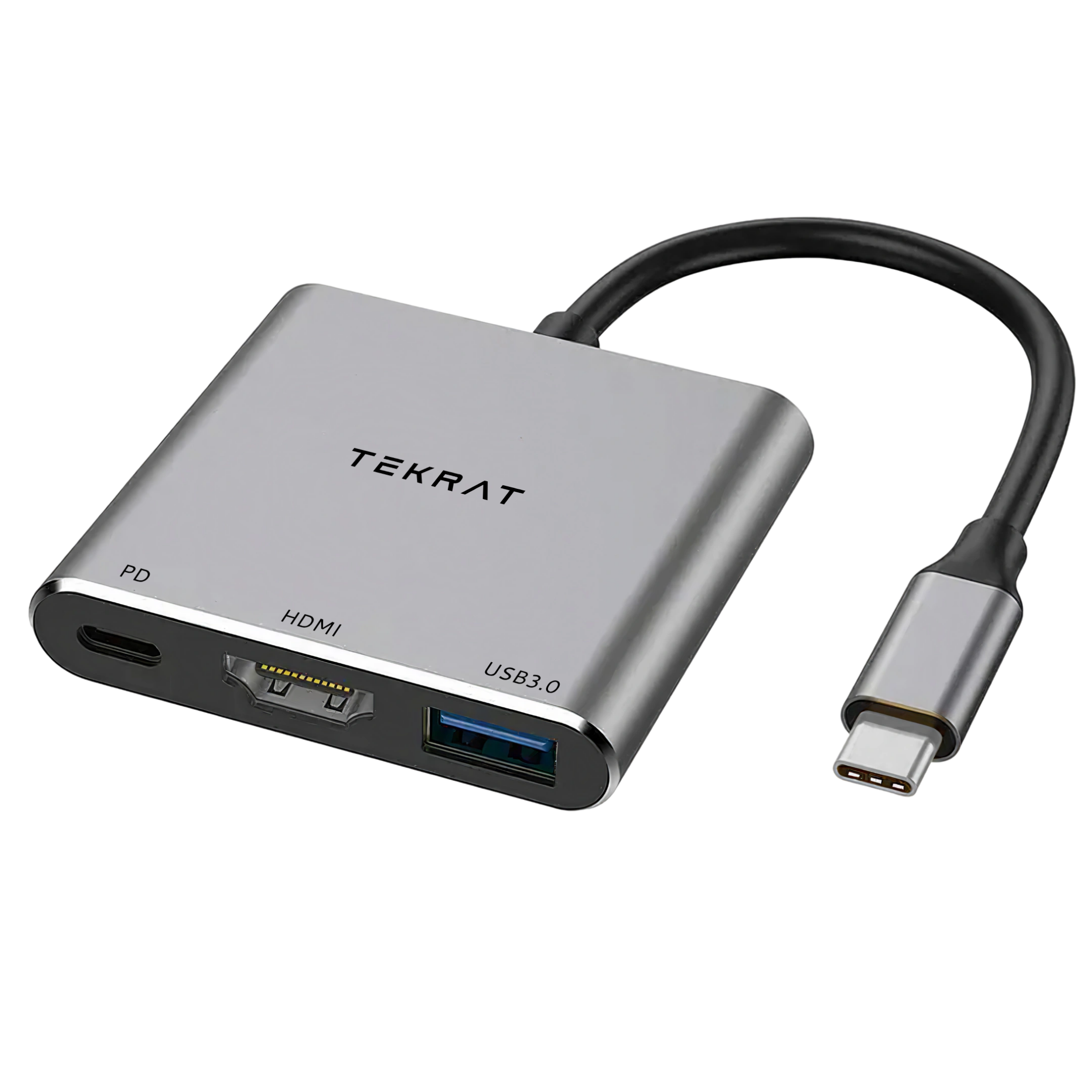 3-in-1 USB C Hub Multiport Adapter