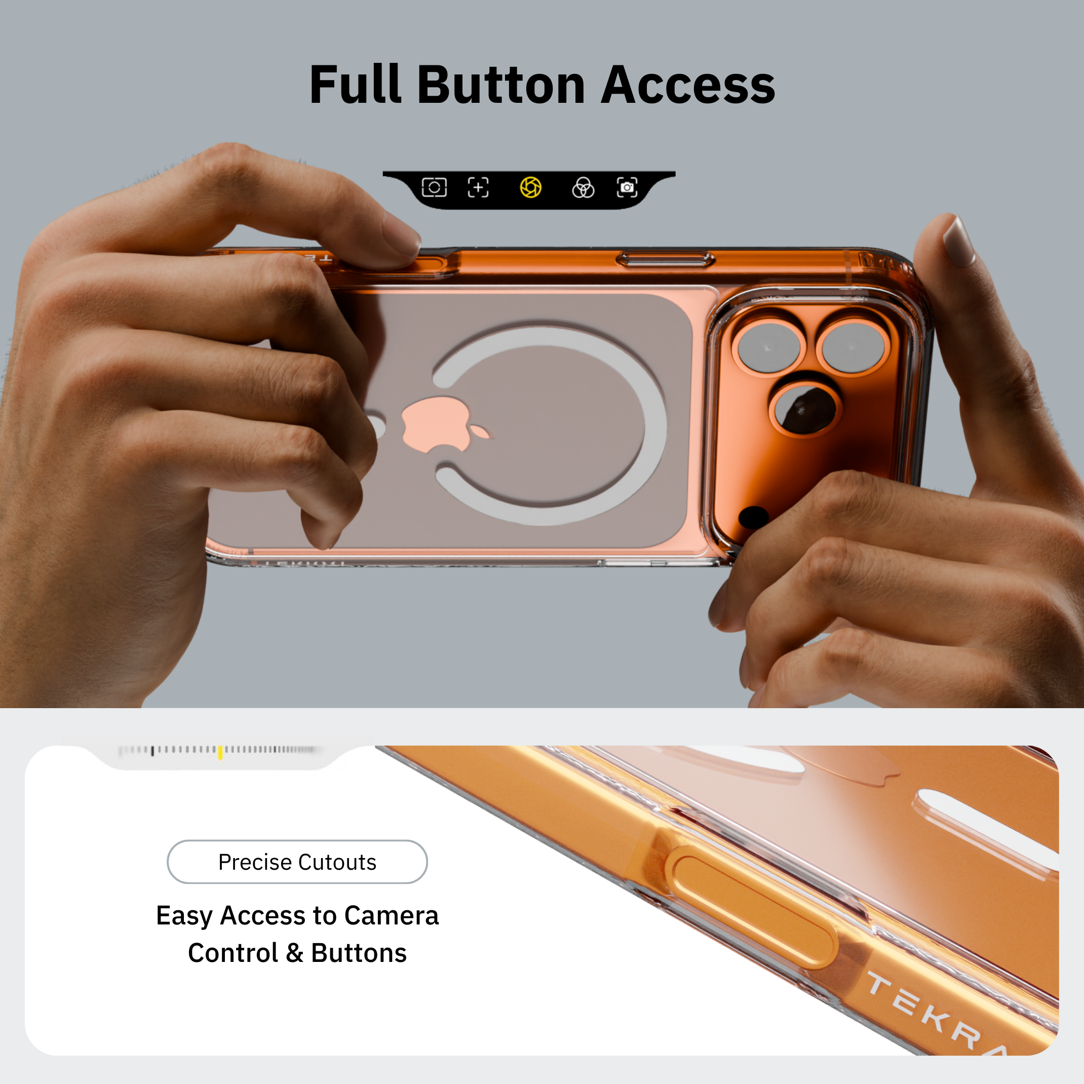 MagFit Clear Case for iPhone 17 Pro / Pro Max