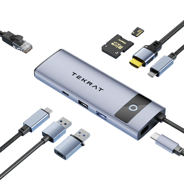 8-in-1 USB C Hub Multiport Adapter