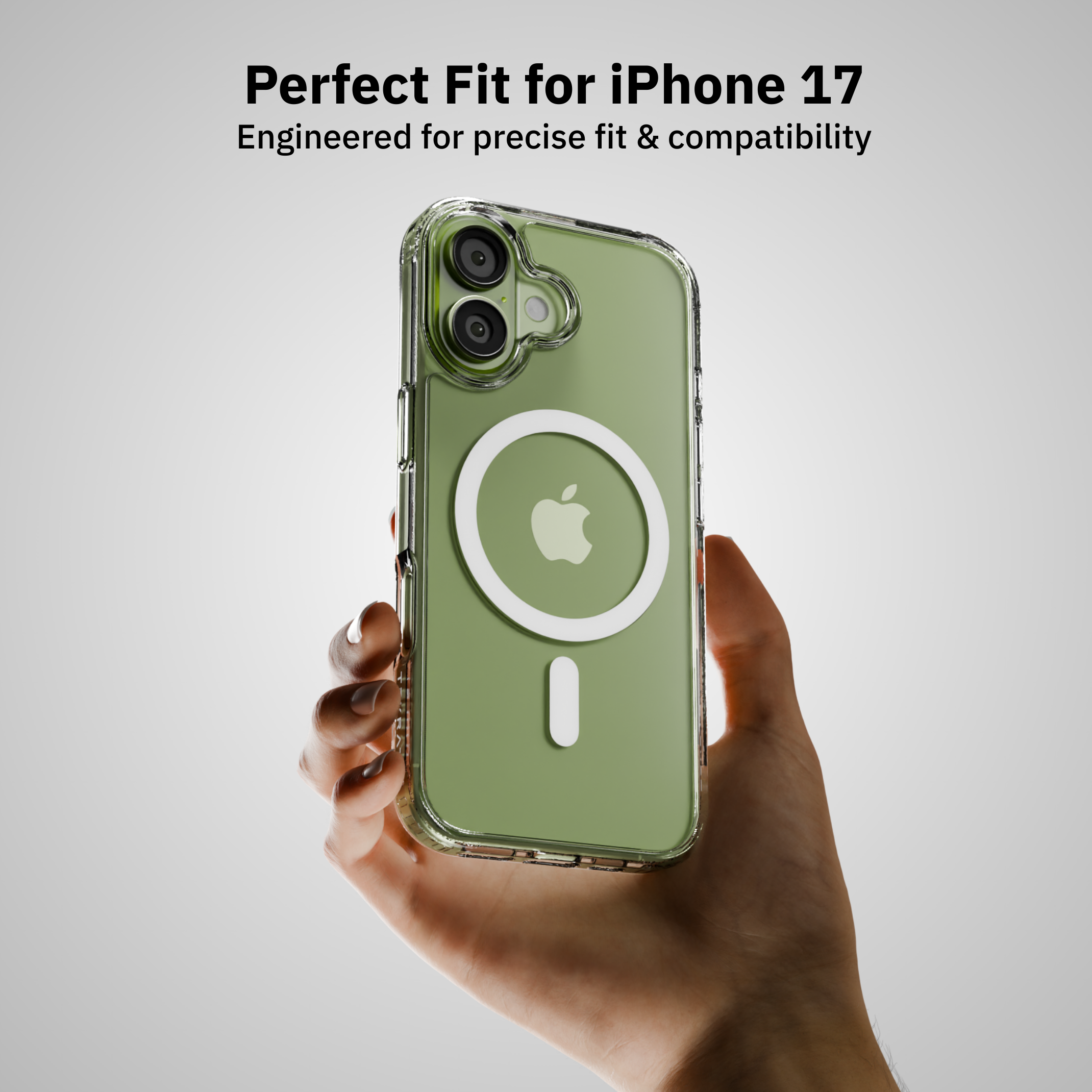 MagFit Clear Case for iPhone 17