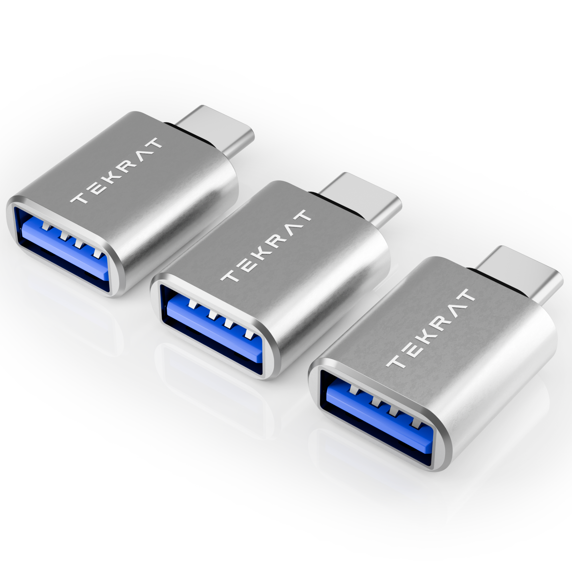 USB-A to USB-C Adapter [3 Pack]