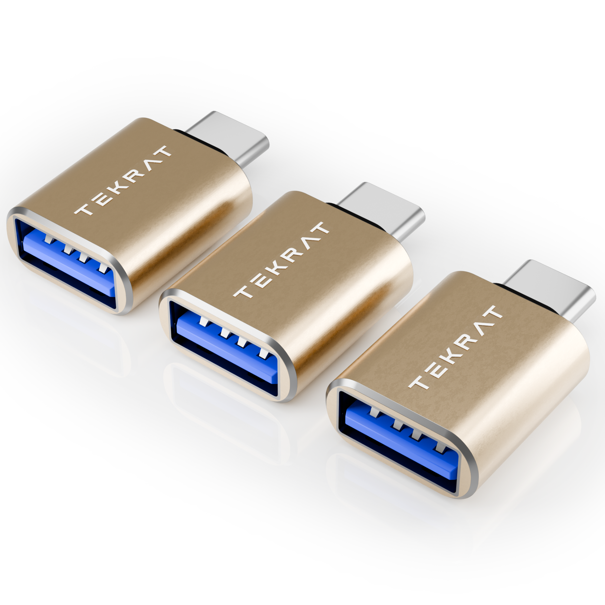USB-A to USB-C Adapter [3 Pack]