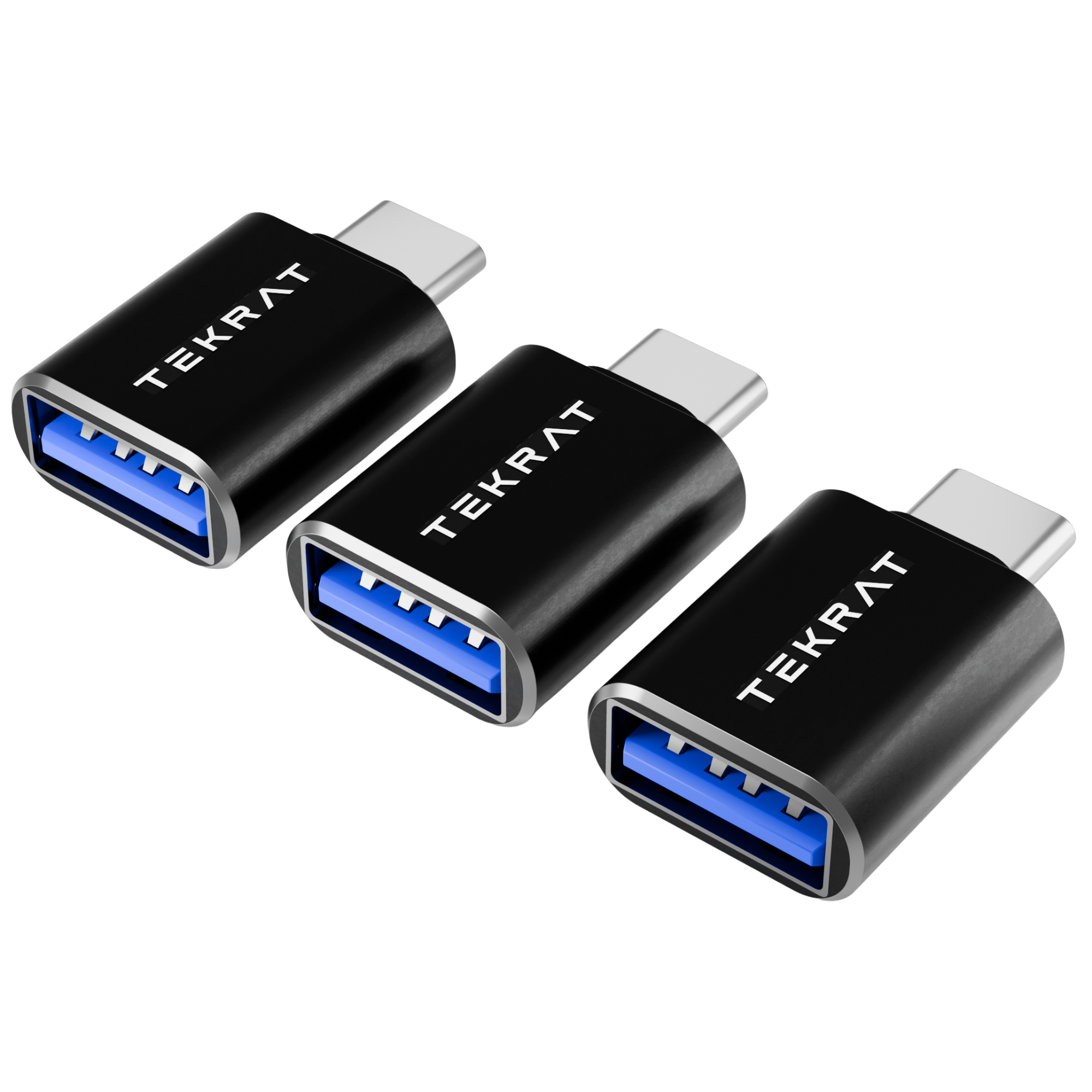 USB-A to USB-C Adapter [3 Pack]