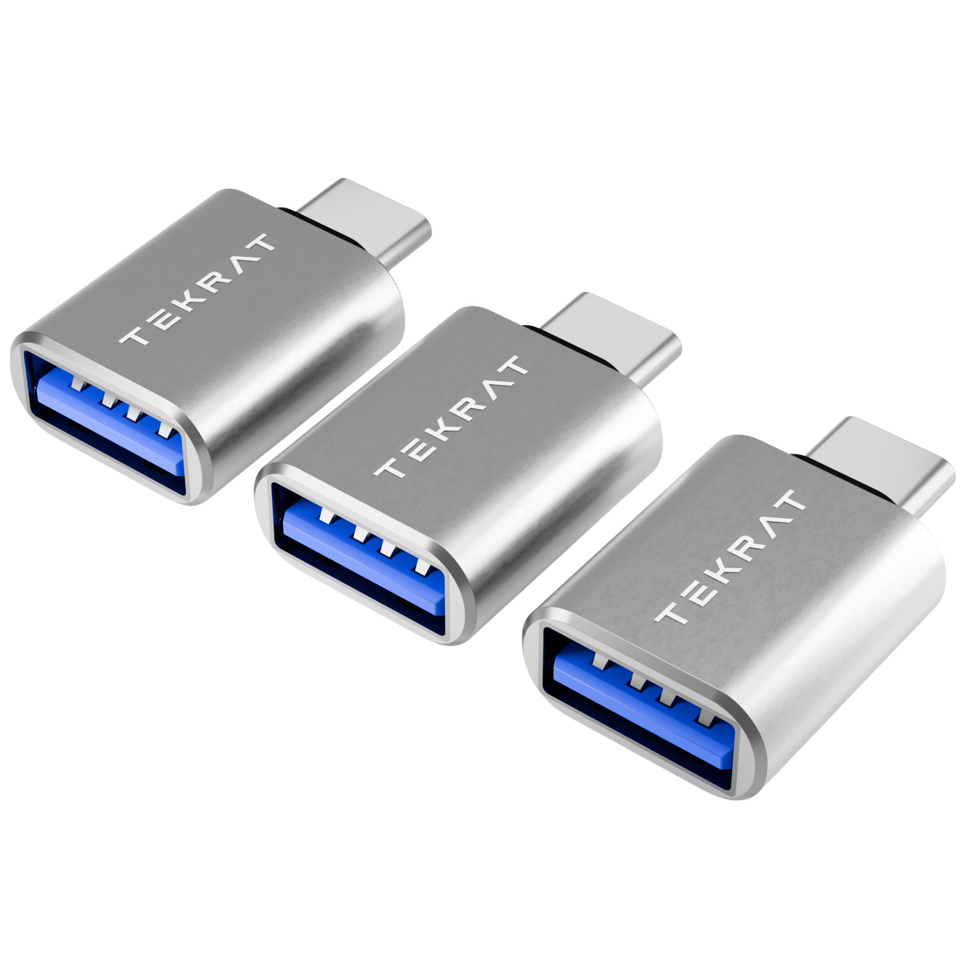 USB-A to USB-C Adapter [3 Pack]