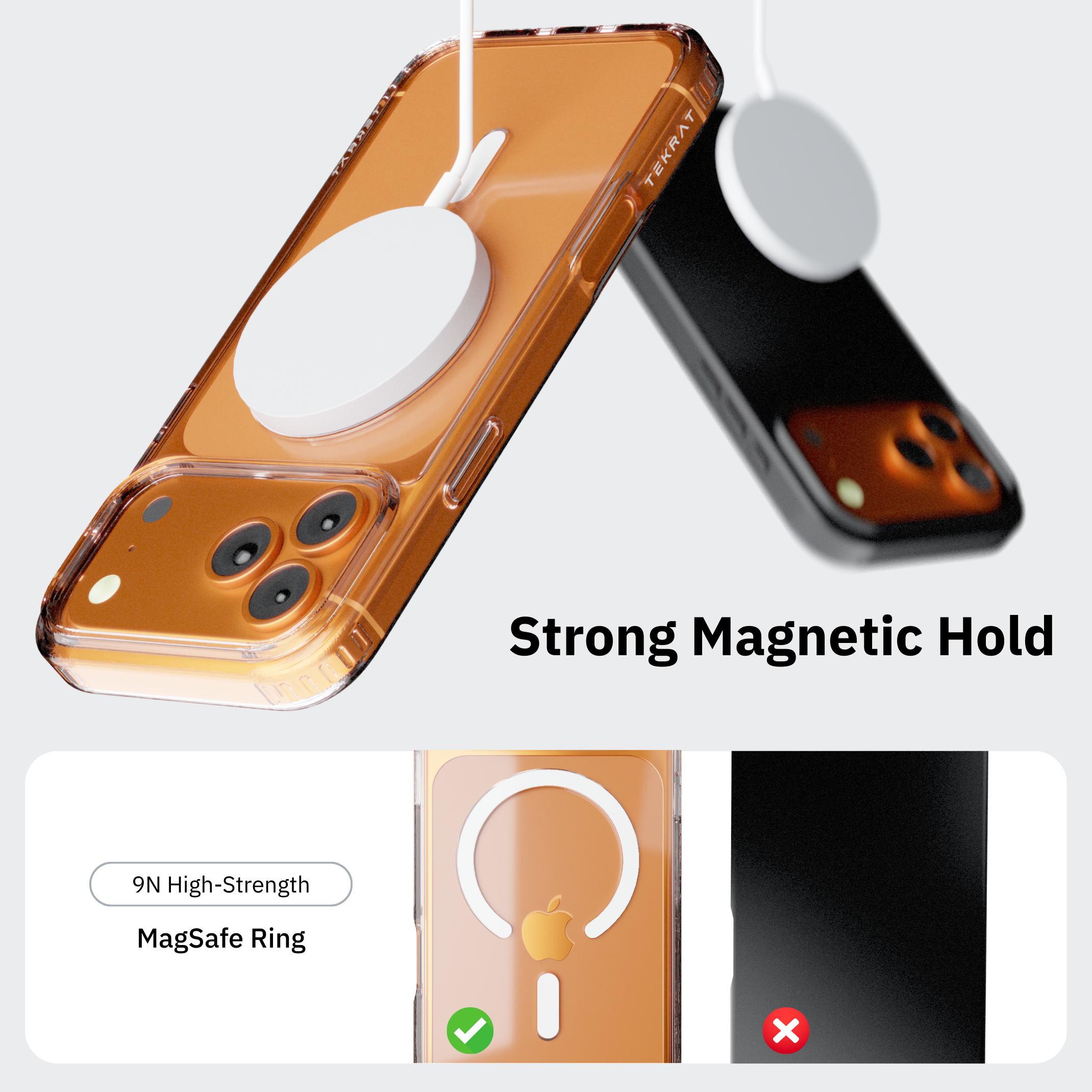 MagFit Clear Case for iPhone 17 Pro / Pro Max