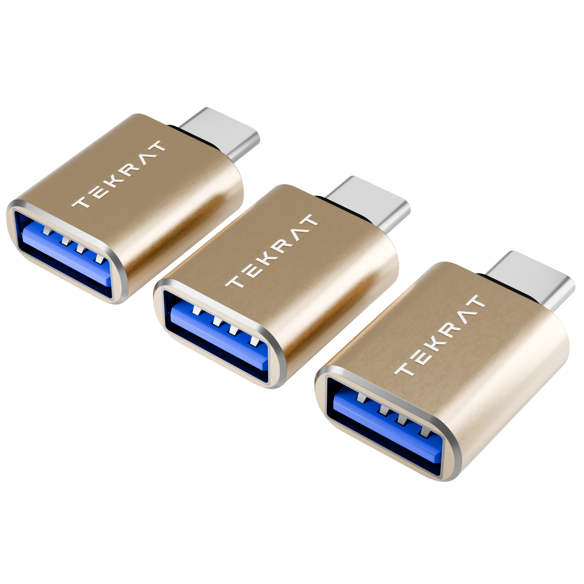 USB-A to USB-C Adapter [3 Pack]