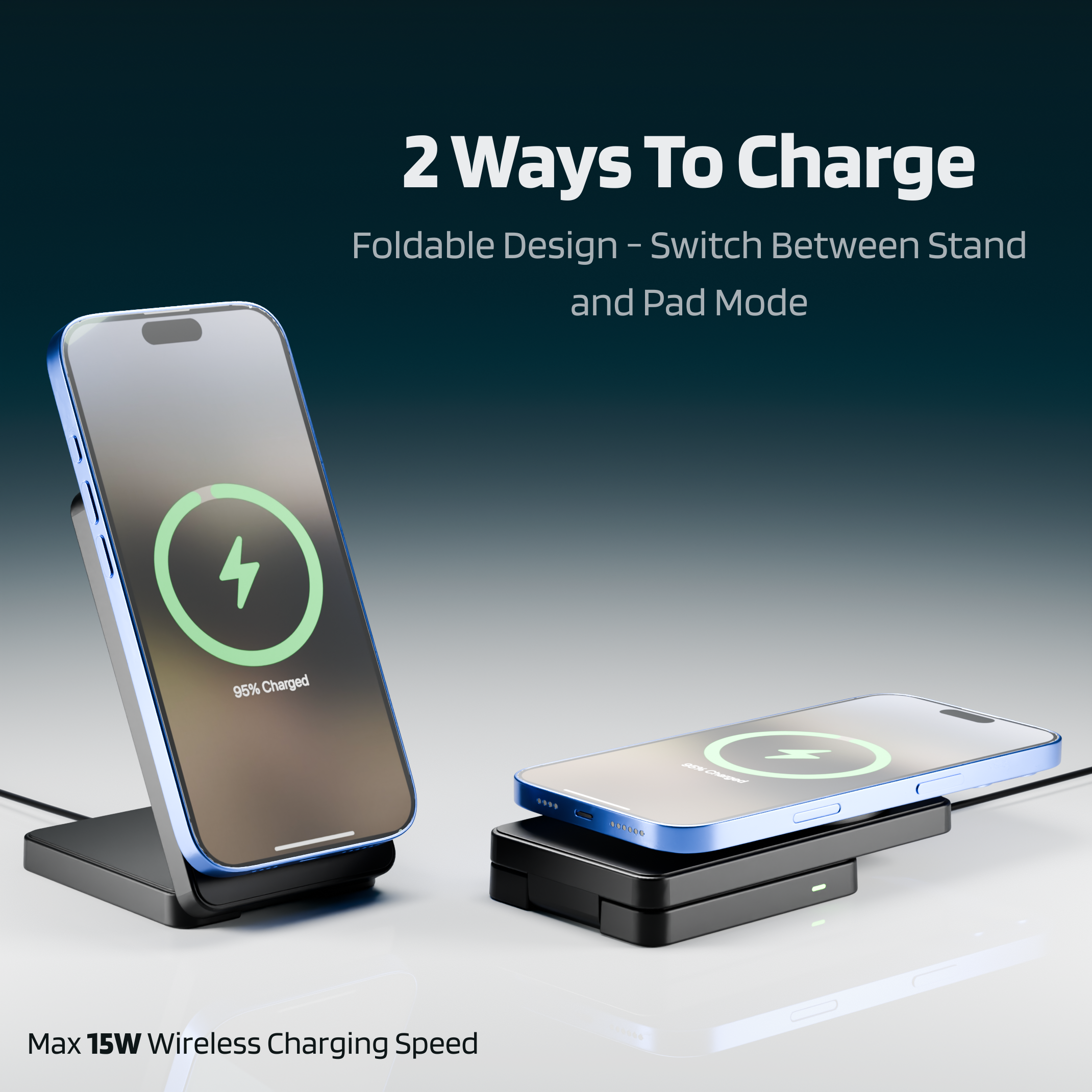 FoldMag Magnetic Phone Charger Stand