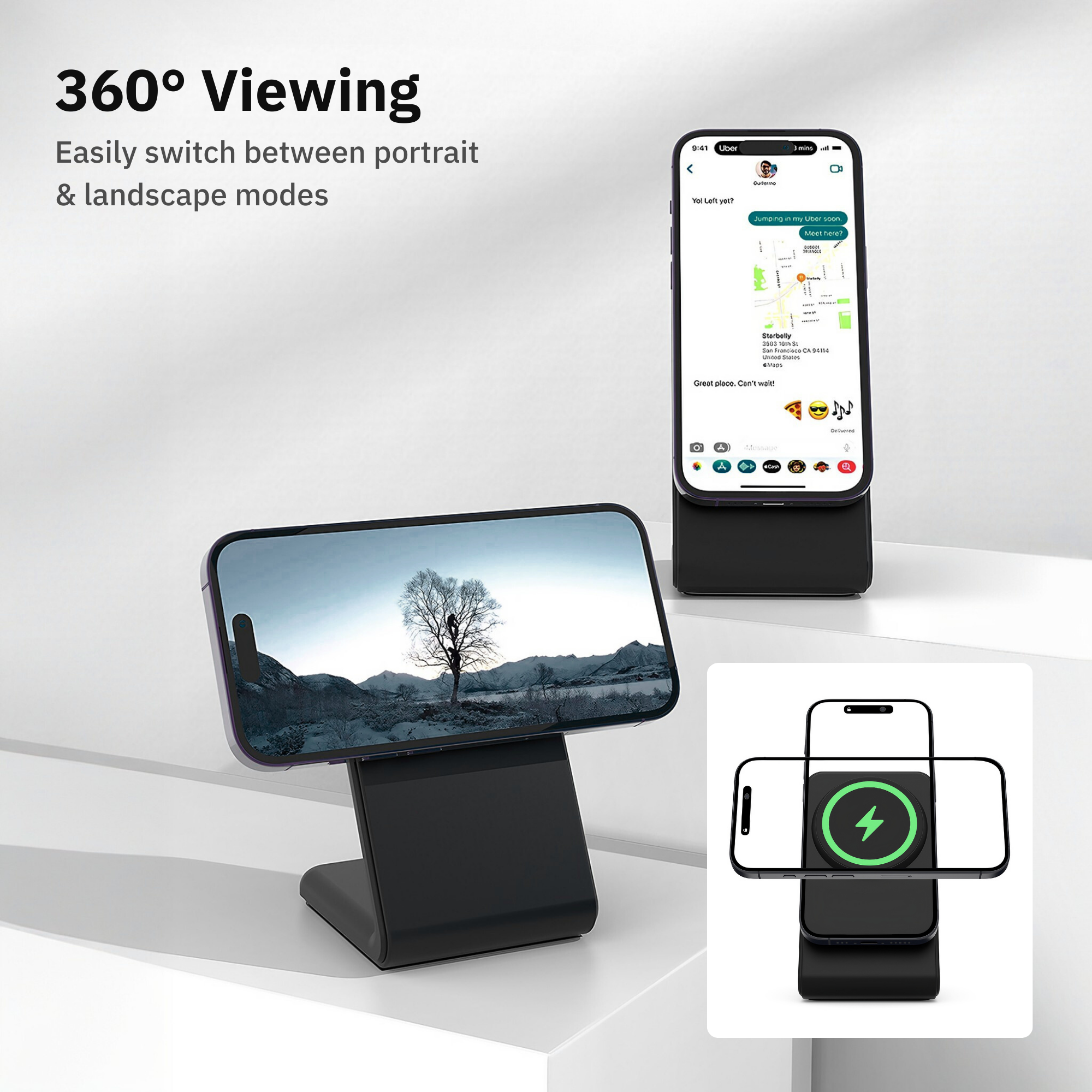 Magnetic Wireless Charger Stand