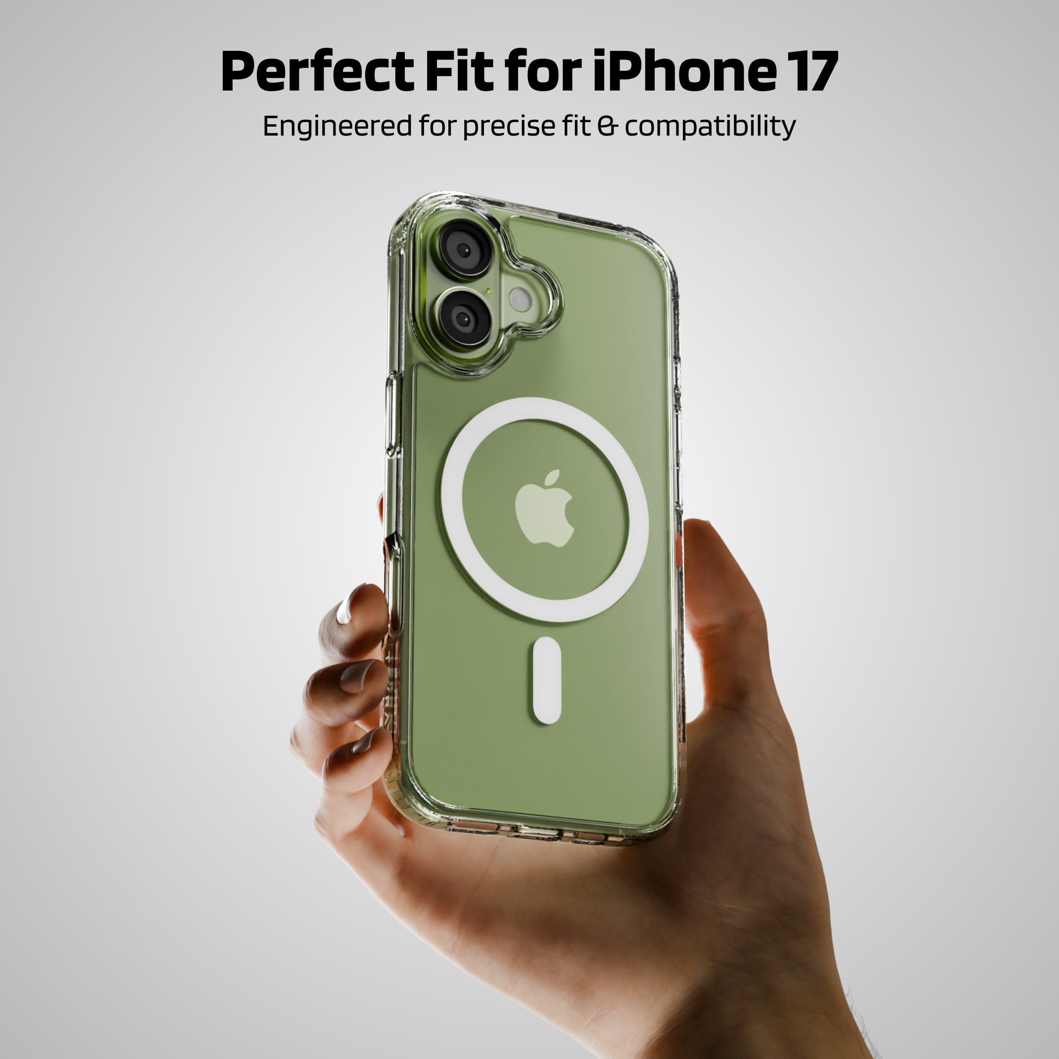 MagFit Clear iPhone 17 Series Case with MagSafe