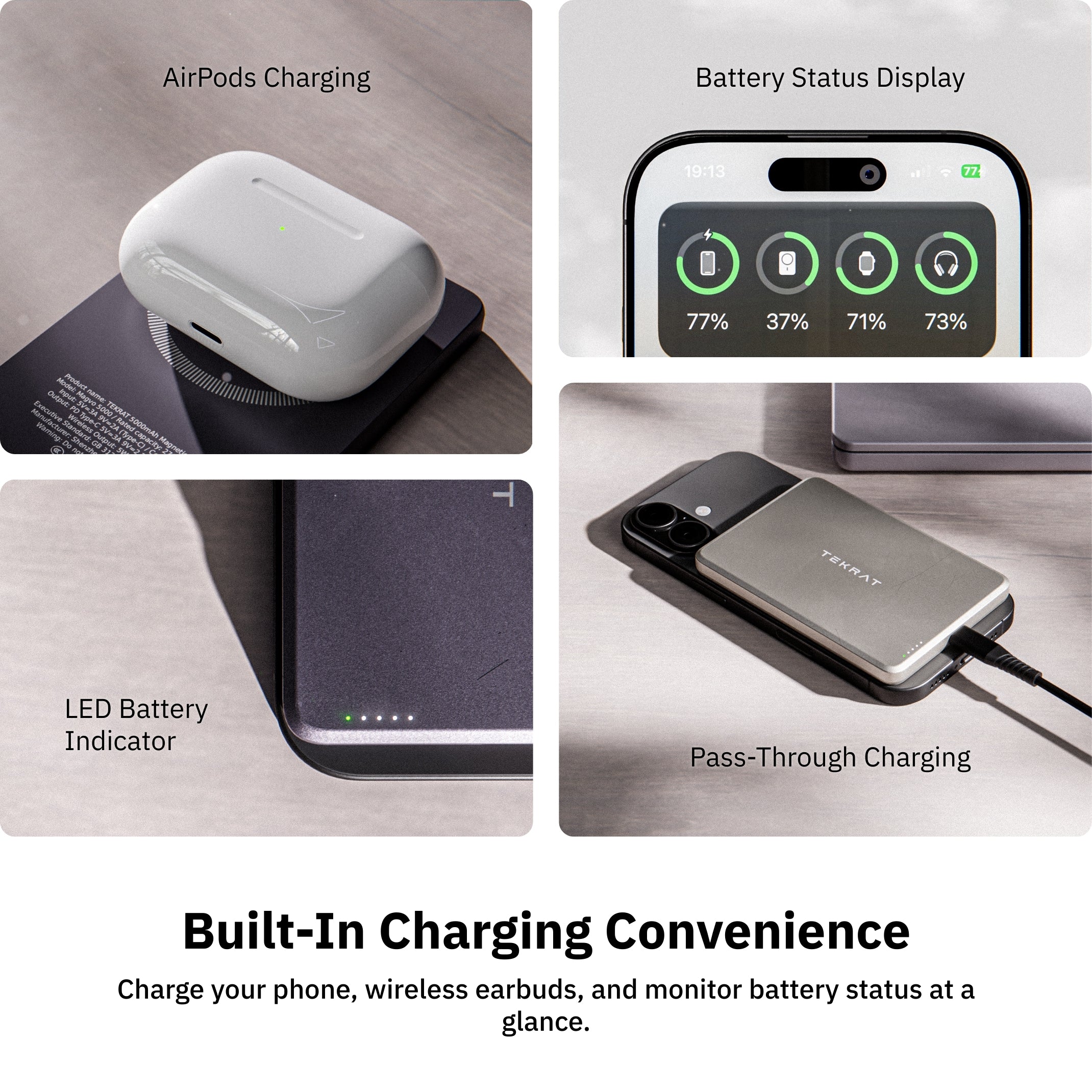 MagVo 5000 Magnetic Power Bank