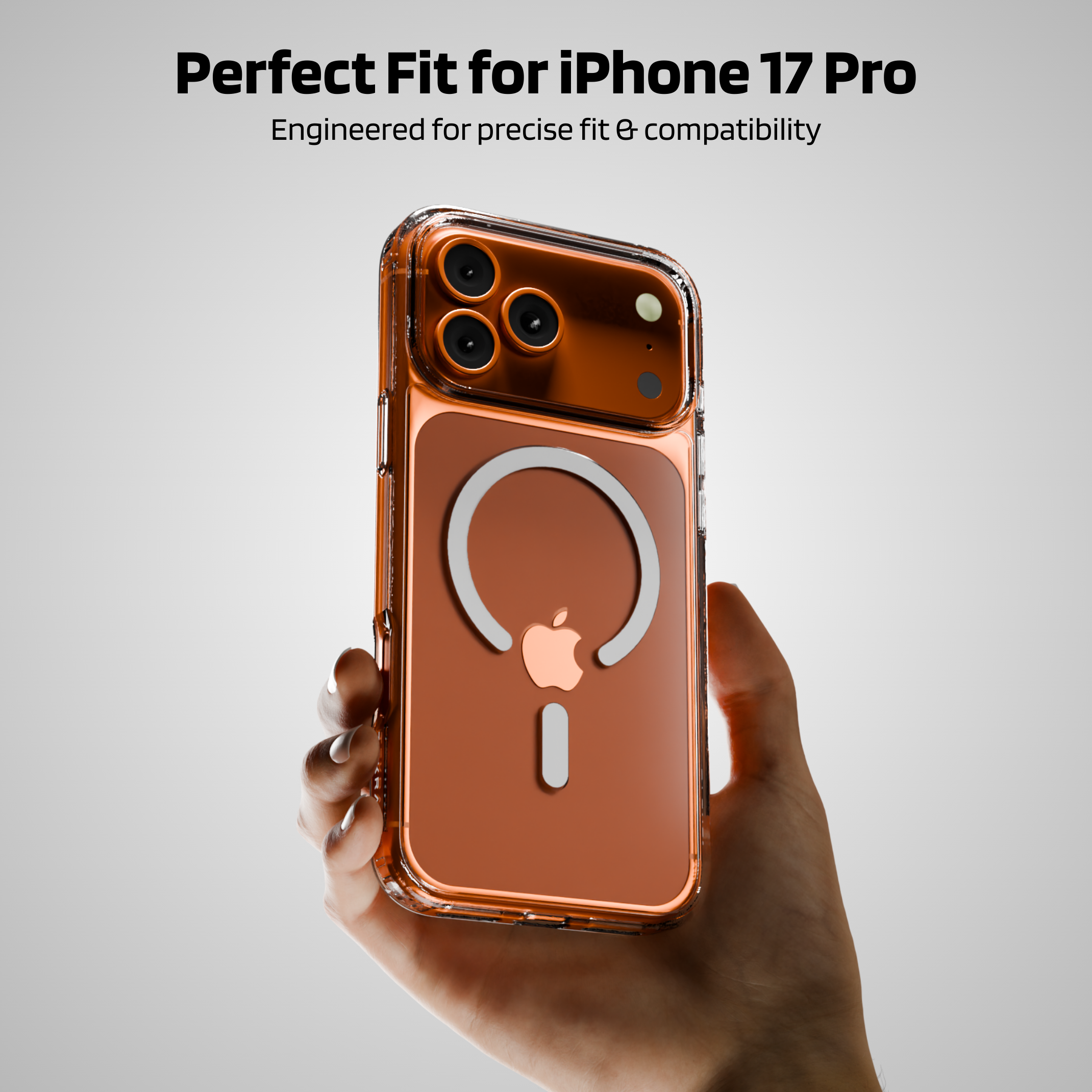 MagFit Clear iPhone 17 Series Case with MagSafe
