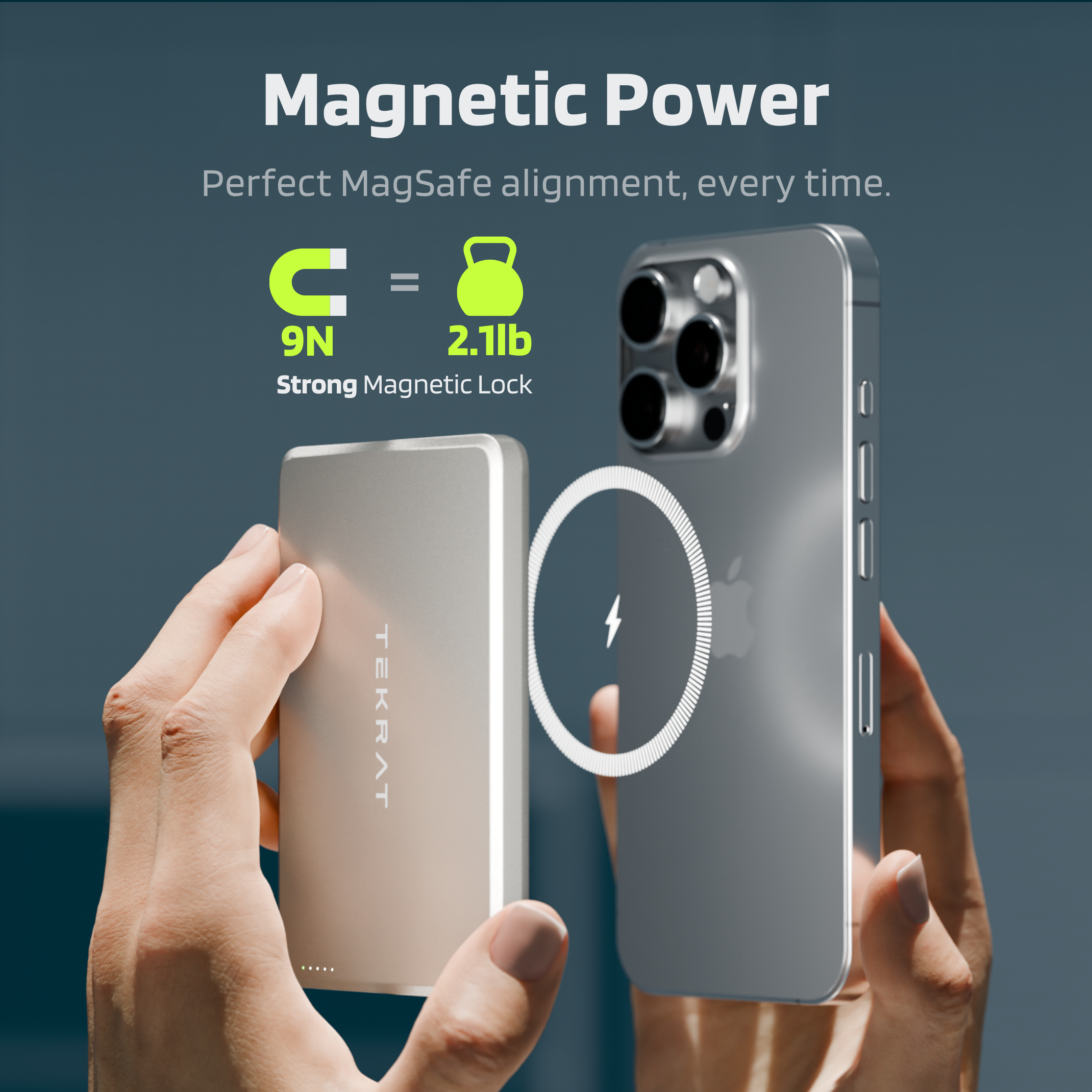 MagVo 5000 Magnetic Power Bank