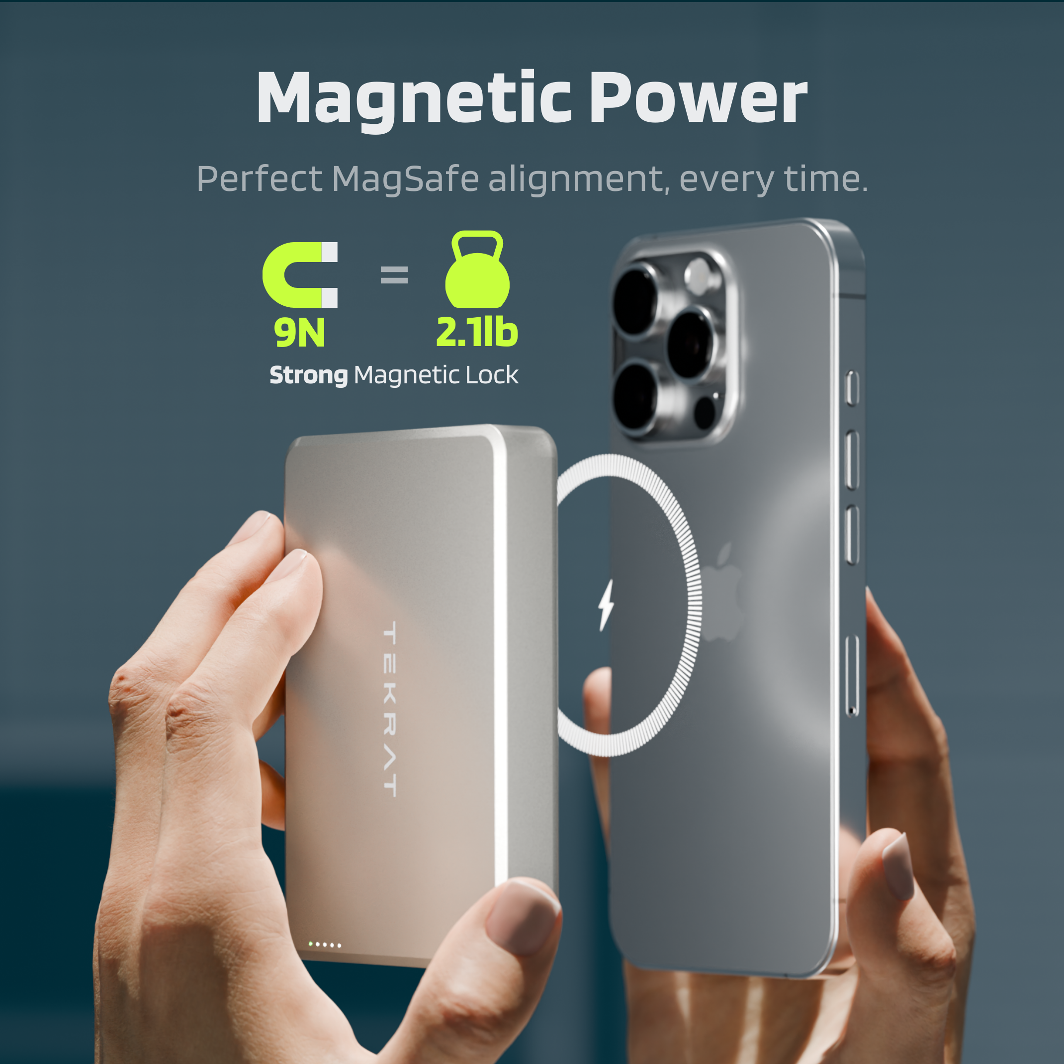 MagVo 10000 Magnetic Power Bank