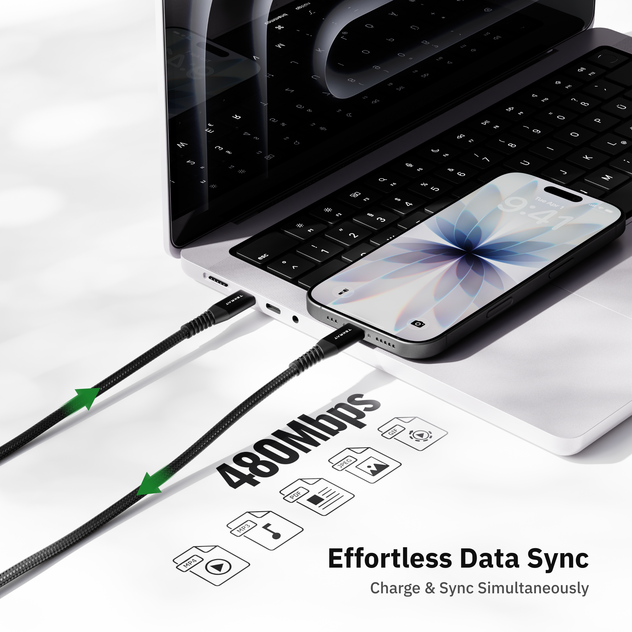USB-C to USB-C 60W PD Cable