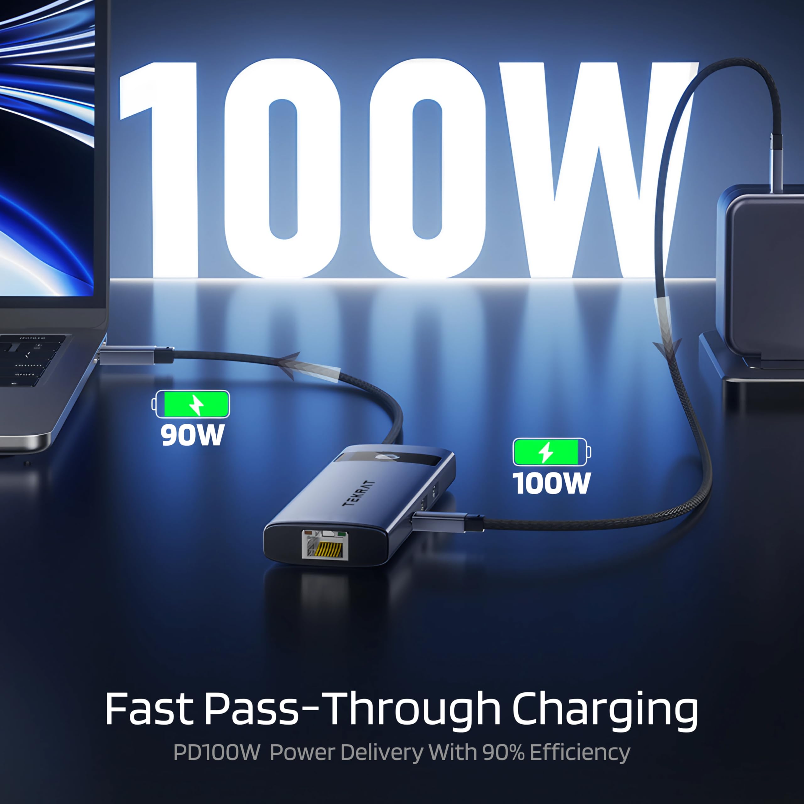 8-in-1 USB C Hub Multiport Adapter