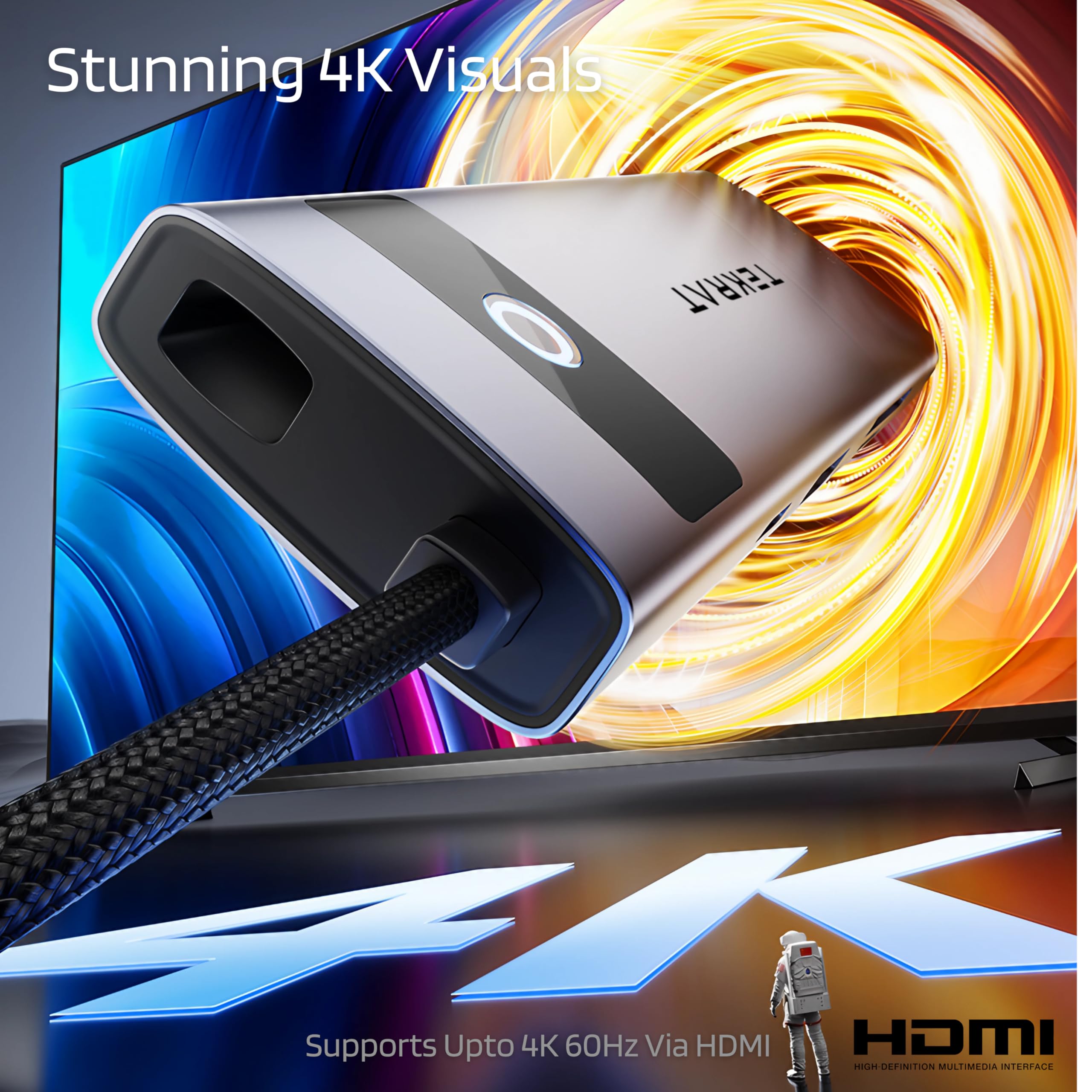8-in-1 USB C Hub Multiport Adapter