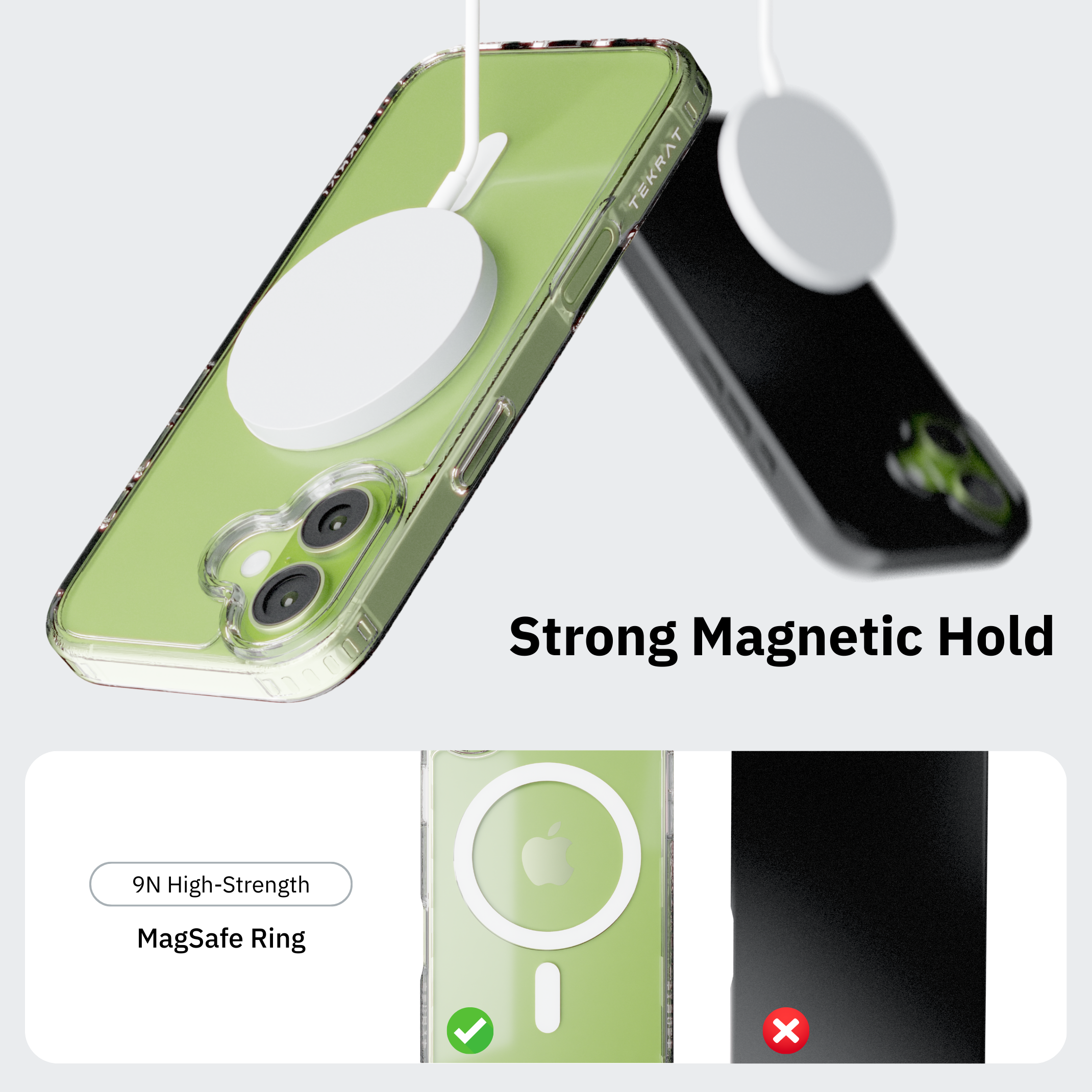 MagFit Clear Case for iPhone 17