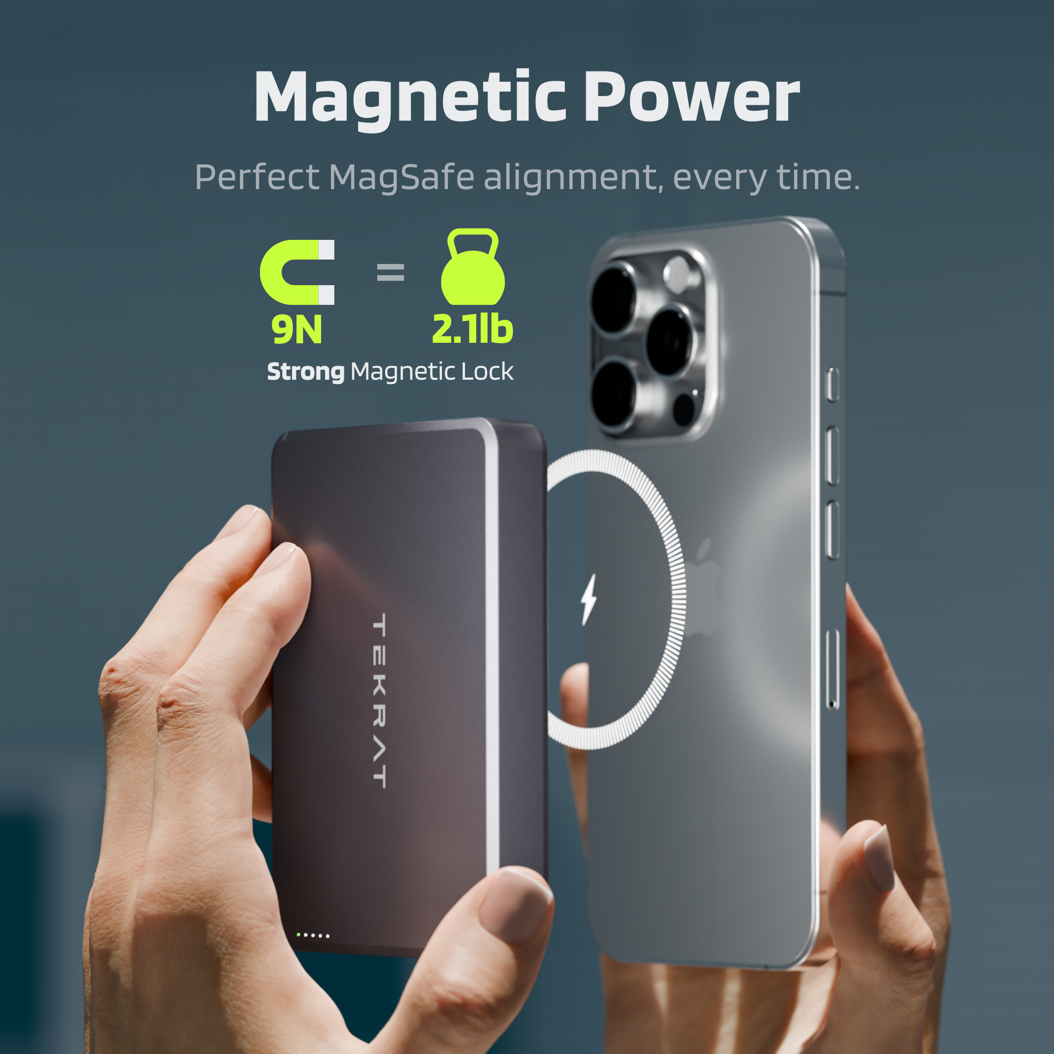 MagVo 10000 Magnetic Power Bank