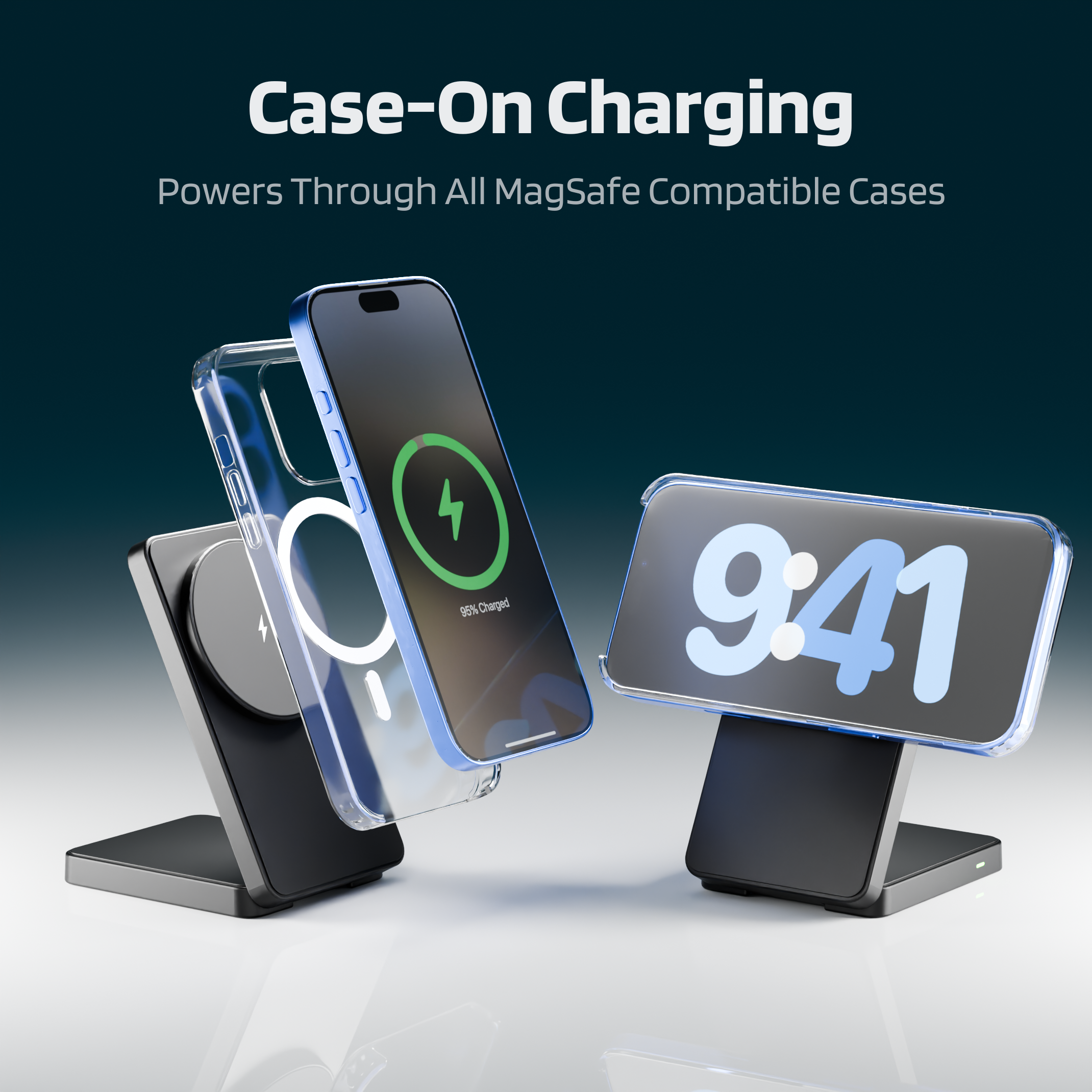 FoldMag Magnetic Phone Charger Stand