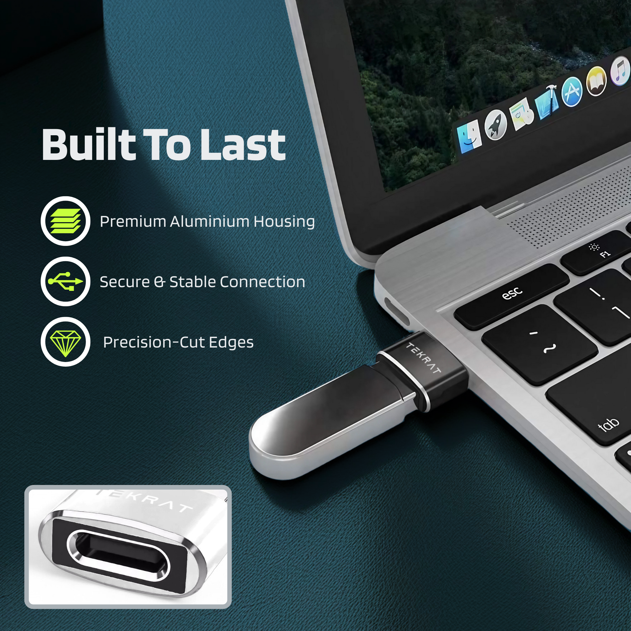 USB-C to USB-A Adapter [3 Pack]