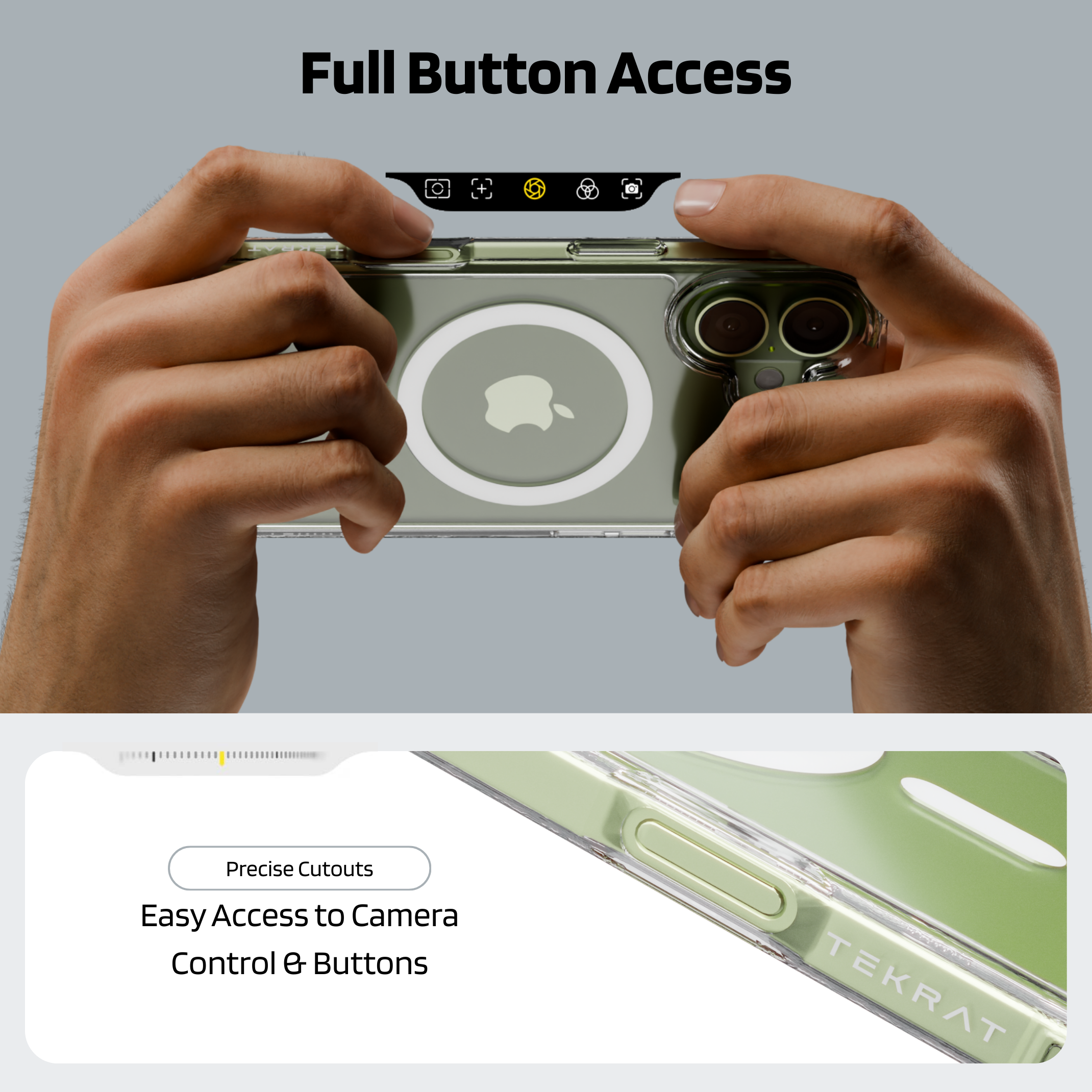 MagFit Clear iPhone 17 Series Case with MagSafe