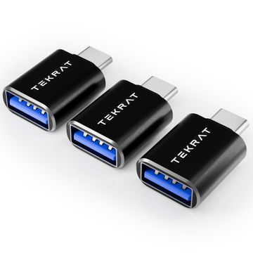 USB-A to USB-C Adapter [3 Pack]