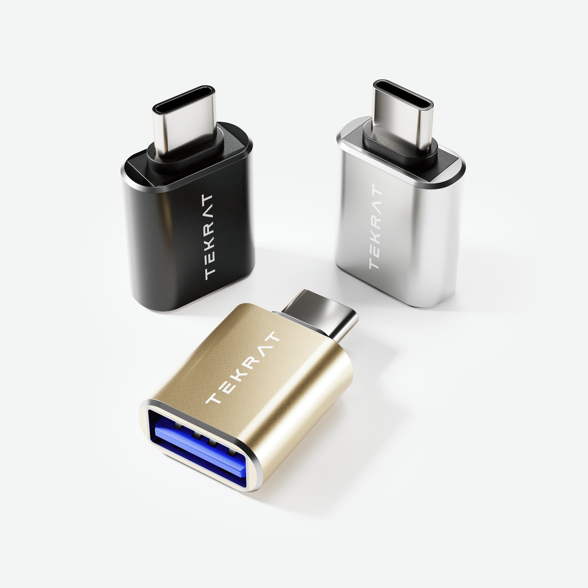 USB-A to USB-C Adapter [3 Pack]